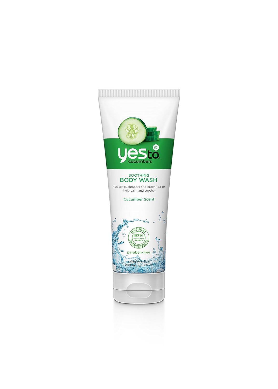 Yes To Cucumbers Soothing Body Wash, 280 ml Amazon.de Beauty