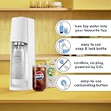 Sodastream Terra Sparkling Water Maker White with 60L CO2 Cylinder 1L Bottle view 3