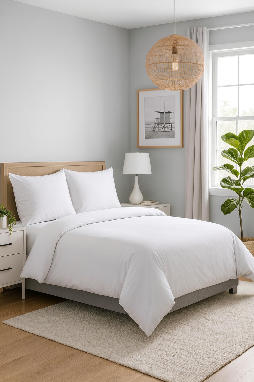 INCO-CARE Waterproof and Breathable Duvet and Pillow protector set – King-size