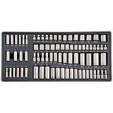 CRAFTSMAN OVERDRIVE 284-Piece Gunmetal Chrome Mechanics Tool Set, Standard SAE/Metric Socket Set, with Hard Case (CMMT99284)