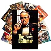 Vintage Classic Movie Posters Retro Aesthetic 70s 80s 90s Film Posters for Theater Dorm Room Decor 8”X 12” Unframed 9Pcs