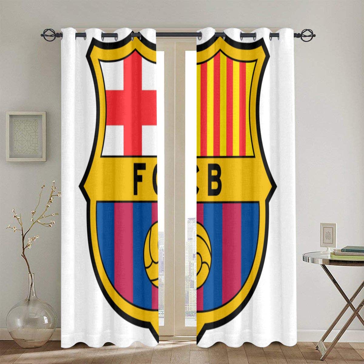 okstore1988 Punch Curtains,Barca Surabaya Indonesia Feb 2018 Barcelona Fc Professional Football Club