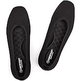 Frank Mully Womens Square Toe Flat Shoes Comfortable Knitted Flats Work Flats for Woman