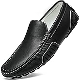 LUODENGLANG Men's Loafers Casual Shoes Slip On Driving Loafers Penny Loafers with Rubber Sole Soft Light-Weight Flats Boat Free Shoes…