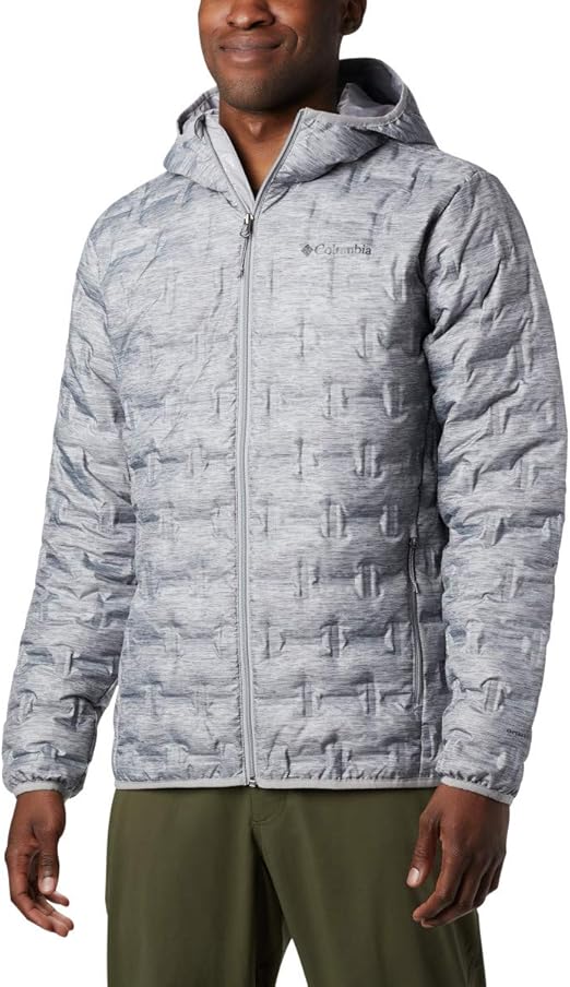 men's delta ridge down hooded jacket