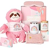 Get Well Soon Gifts for Teenage Girl Feel Better Baskets Teenage Sympathy Birthday Sloth Gift for Women Girls Teenage