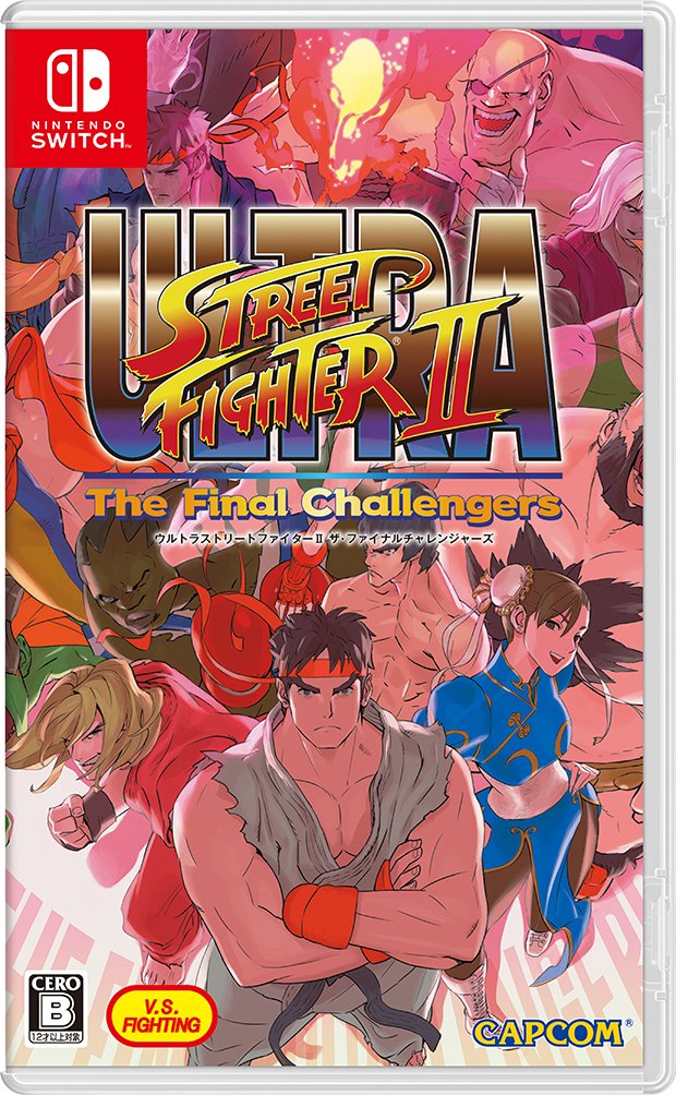 Capcom Ultra Street Fighter II The Final Challengers Nintendo Switch Japanese