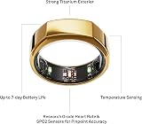 Oura Gen3 Heritage Smart Ring Gold Size 13 Sleep Heart Rate Fitness view 9