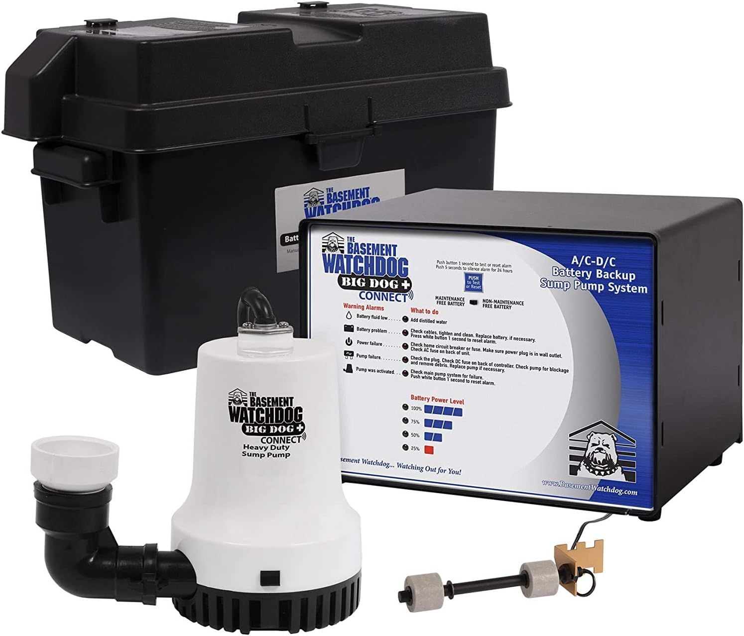 The Basement Watchdog Model No Bwd12 120 Big Dog Connect 3