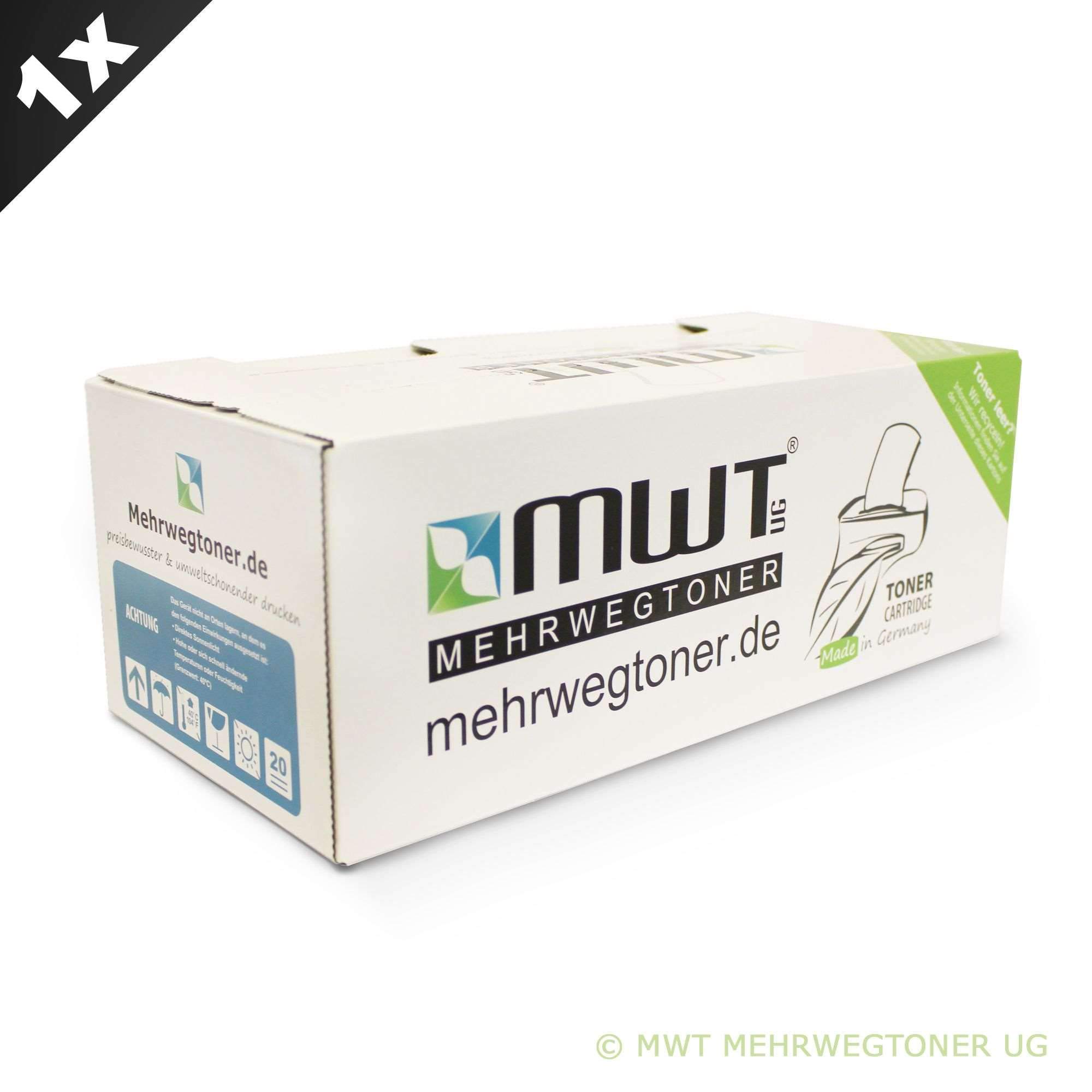 1x MWT Printer Cartridge for OKI C 9300 9500 HDN V DN GA DXN N Heavystock 2 CCS Pro X 7 Pro XF replaces 41963608 Black