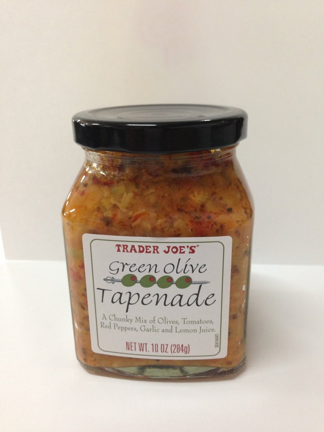 Trader Joe's Green Olive Tapenade Green Condiment Olives