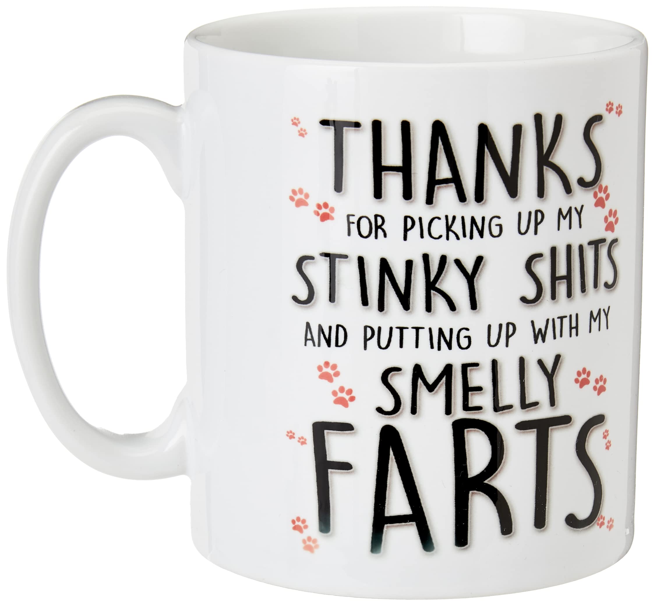 Funny Gift from The Dog Stinky Shits Smelly Farts Dog Dad Gift Dog Mum Gift Dog Walker Gift Funny Mugs Present Banter Joke Humour WSDMUG1492