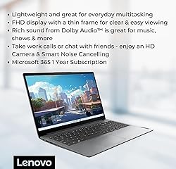 Lenovo IdeaPad 1 Student Laptop, 15.6" FHD
