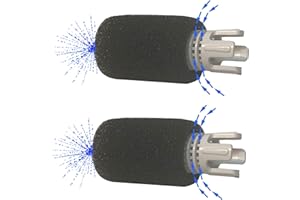 ATIE No Spray Pool Cleaner TailSweep PRO TSP10S with Hose Scrubber 9-100-3105 Fit Zodiac Polaris 280, 3900 Sport, 380, 360, 180 Pool Cleaner Tail Sweep PRO TSP10S and CMP Flow Diffuser (2 Pack)