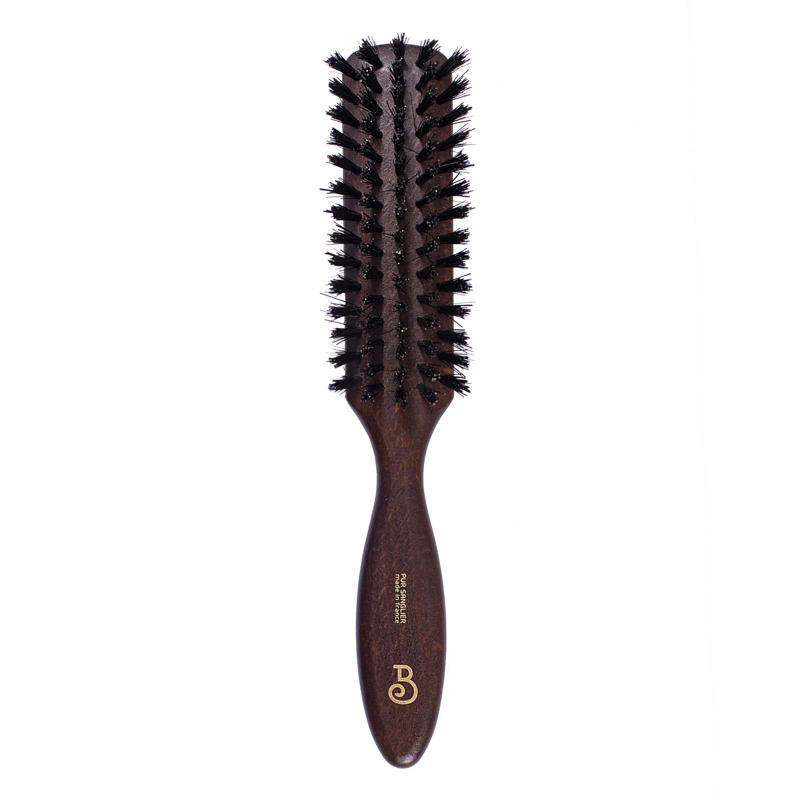 L'Artisan Brossier - Smoothing Hairbrush in Beech wood 5 Rows - 100% Made in France since 1808