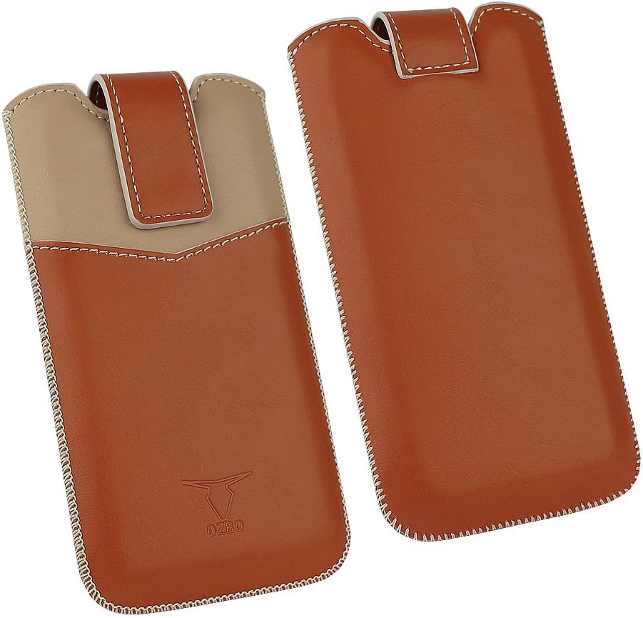 OZBO PU Case SUVA Red/Brown Caramel (210075)