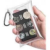 Homesthetix - Japanese Coin Holder with Coin Sorter and PVC Pack - Large Capacity Change Holder for Japanese Yen Coins - Change Organizer for Coins - Durable Yen Organizer, Dispenser for Travel