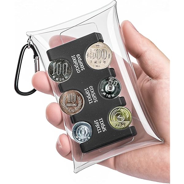 PATIKIL Distributore Di Monete, 2Pcs Portatile Organizzatore