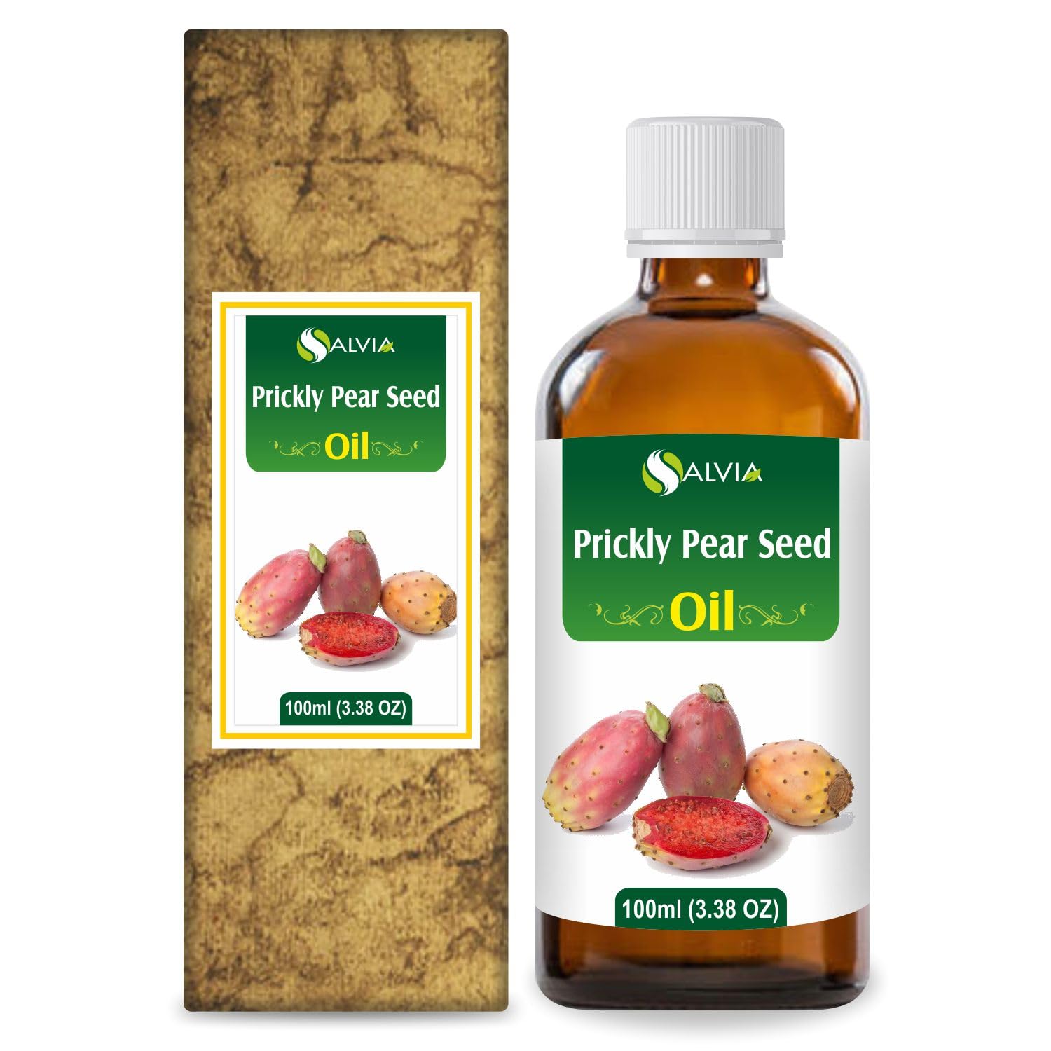 Salvia Prickly Pear Seed (Opuntia), Undiluted Uncut Carrier Oil -100ml