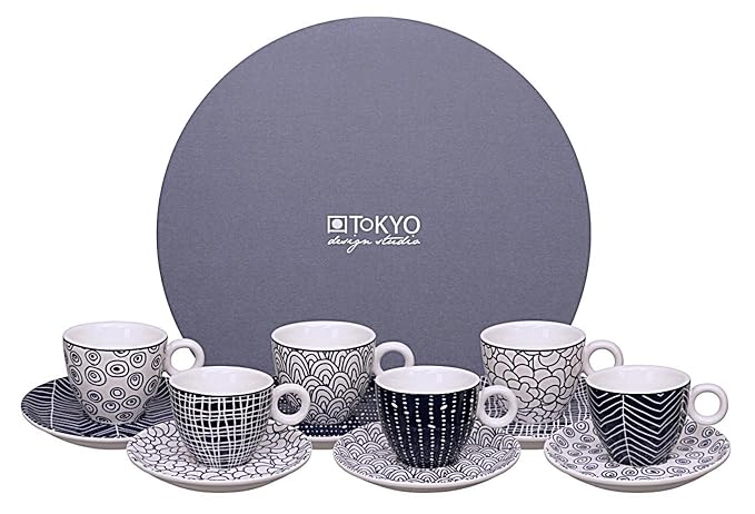 title=Set per espresso Tokyo Design Studio Le Bleu De Nîmes (12 pezzi)