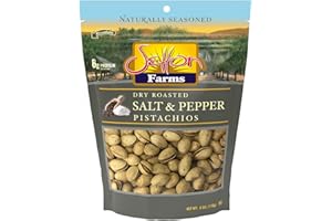 SETTON FARMS Pistachios Salt & Pepper, In-Shell, 6 Oz. Bag, Kosher