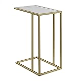 Walker Edison Brentwood Modern Glam Metal Base C