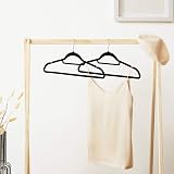 SONGMICS Velvet Hangers Set of 50 Coat Hangers with Tie Bar 360° Swivel Silver view 2