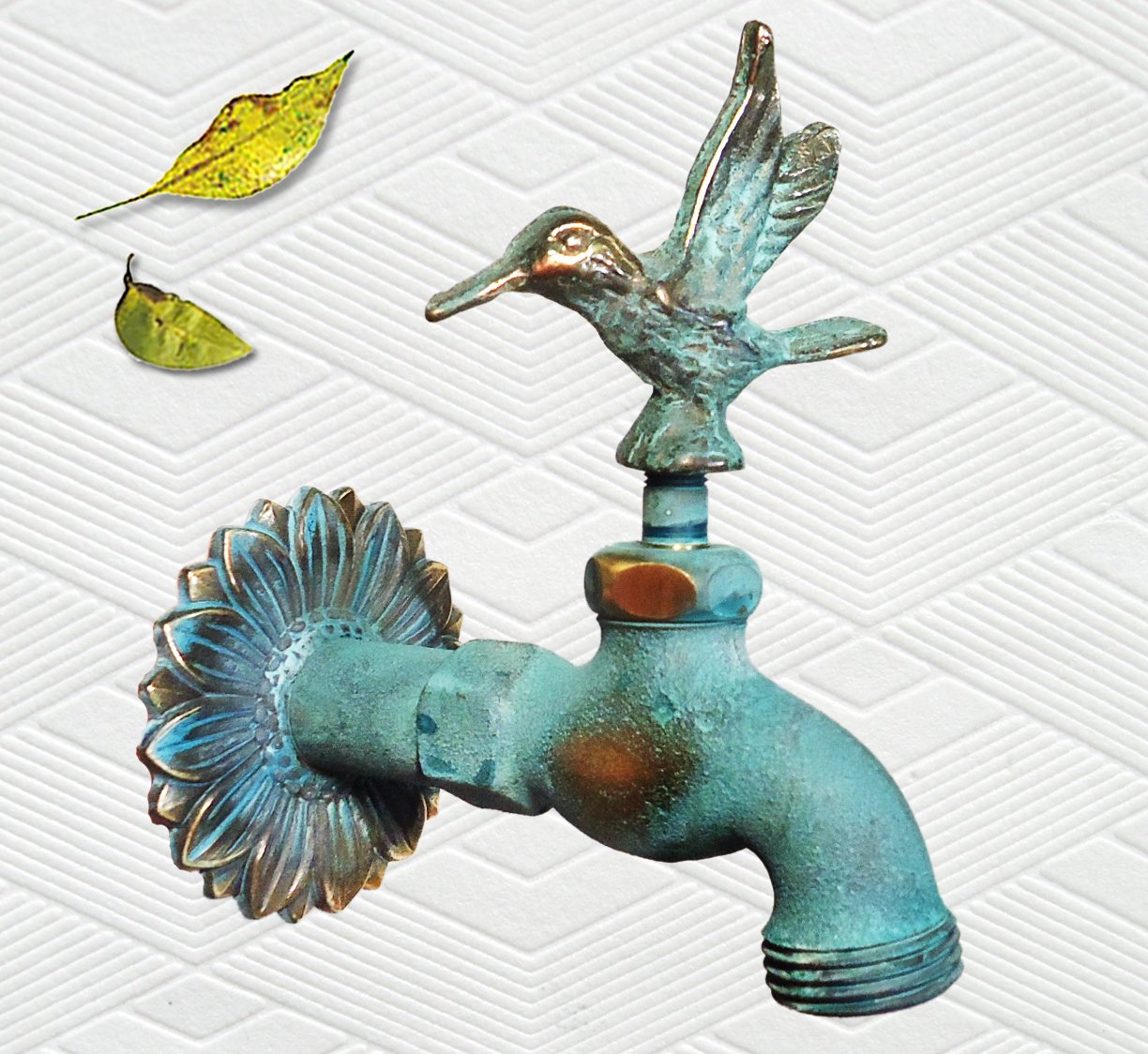 Taiwan Brass Hummingbird Faucet Watering Equipment Patio, Lawn & Garden