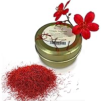 Coupe Spanish Saffron (2 grams) - Category 1 Pure Azafran Filaments (Unmatched Aroma for your Paella and Great Gift for…