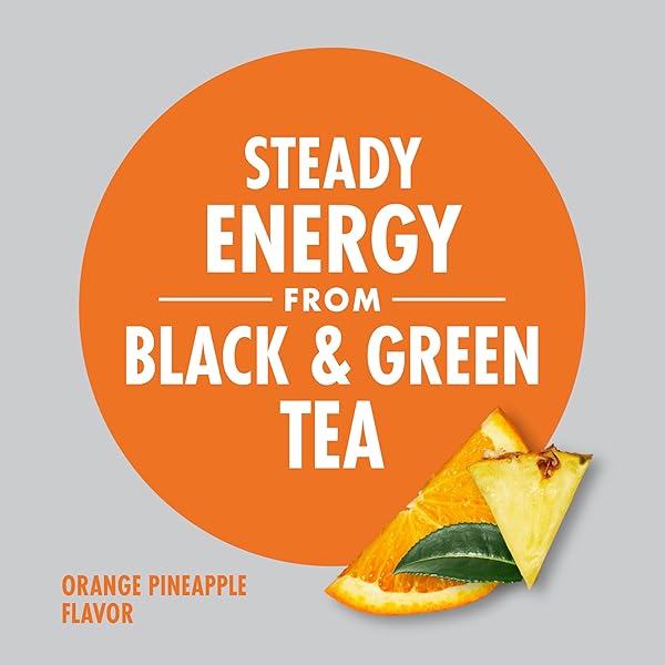 V8 ENERGY ORANGE PINEAPPLE ENERGY DRINK, 8 FL OZ CAN (12 PACK)