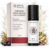 Firming Anti-Aging Face Lotion for Women – Premium Moisturizer & Wrinkle Cream for Aging Skin, Skin-Tightening Herbal Formula with Natural Peptides for Deep Wrinkles - 1oz