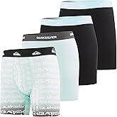 Quiksilver Mens Underwear 4 Pack Boxers for Men Supersoft Brushed Polyester Mens Boxer Briefs