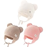 FURTALK Baby Infant Winter Hat Toddler Beanie with Bear Ear Boys Girls Soft Warm Cap