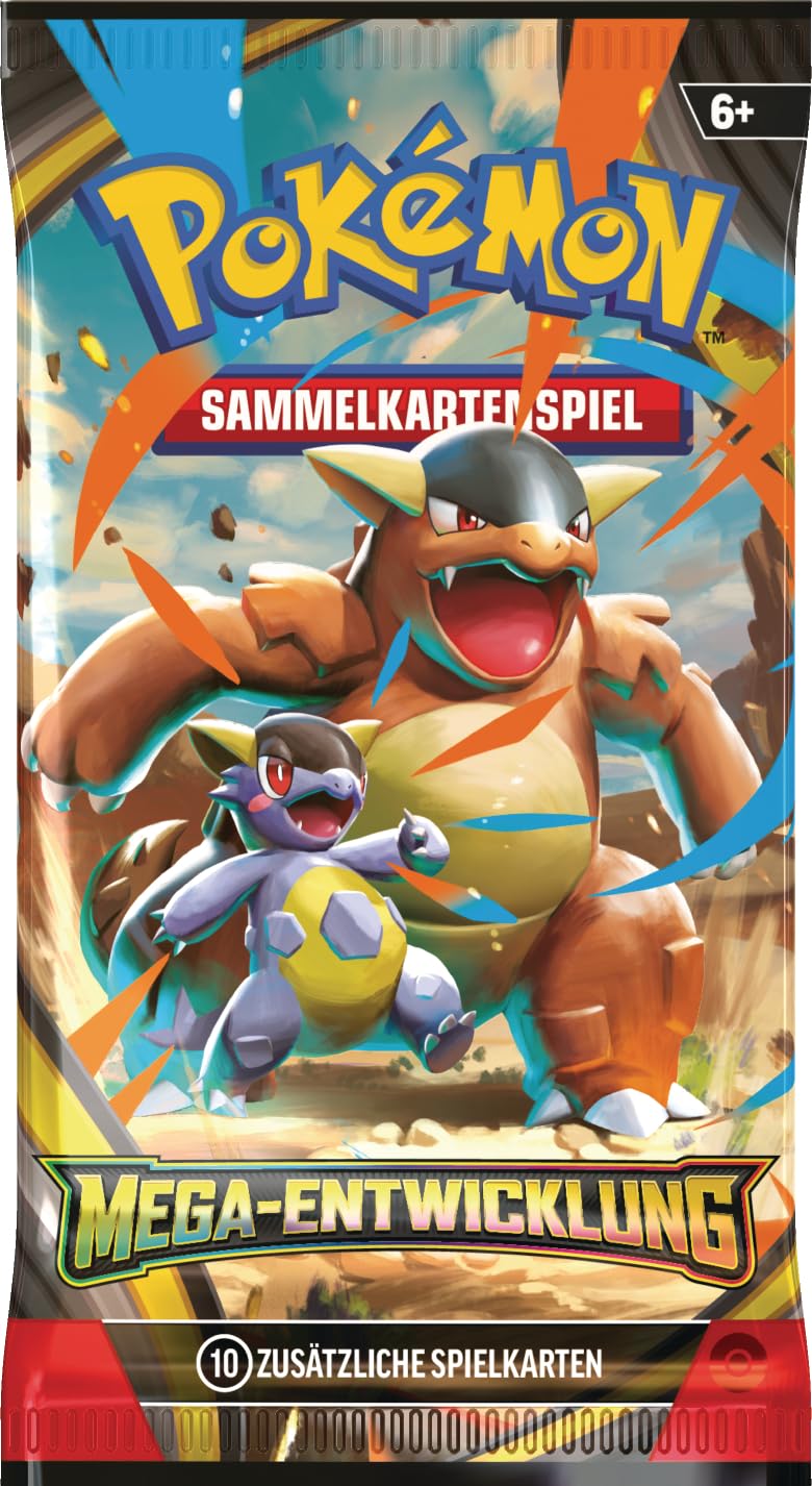 Pokémon-Sammelkartenspiel: Boosterpack-Display Mega-Entwicklung (enthält 18 Boosterpacks) 5