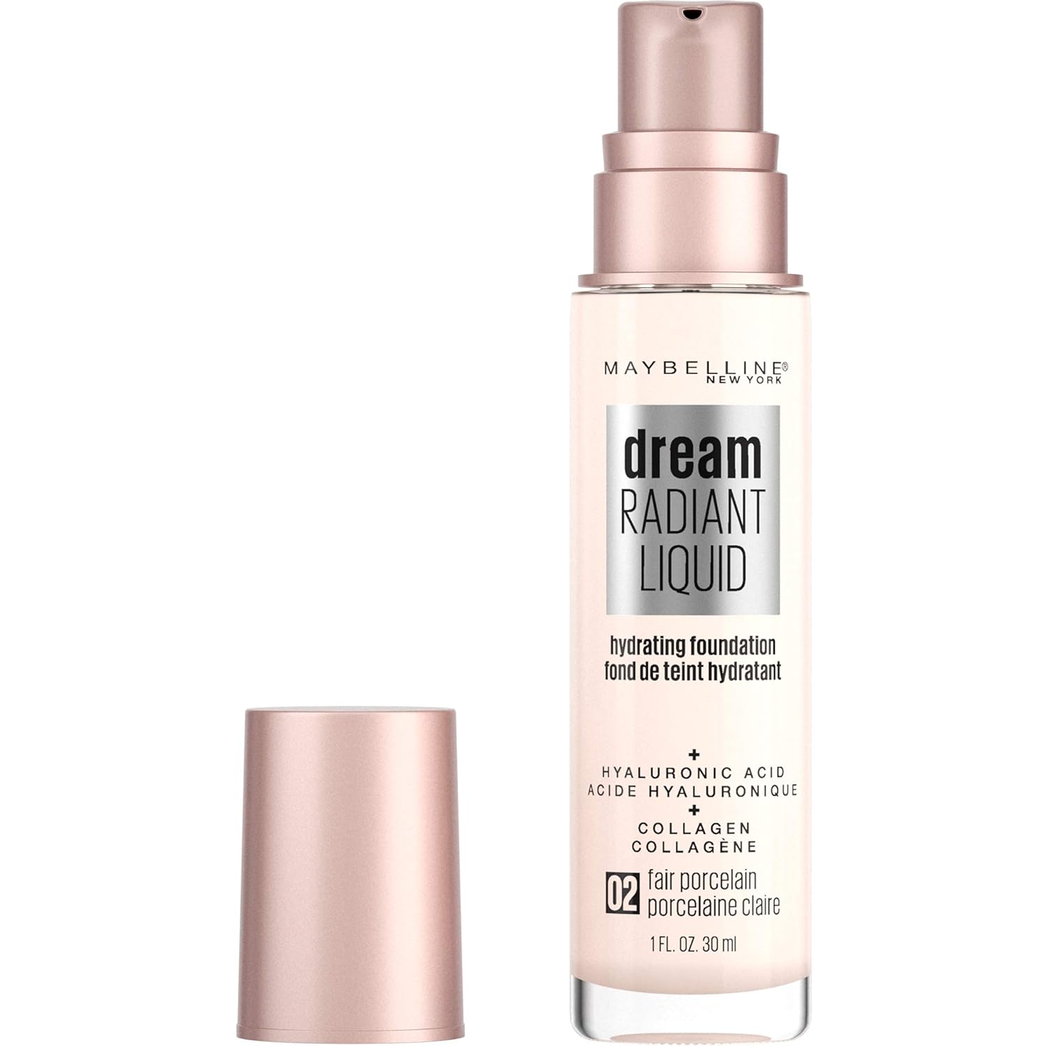 maybelline dream radiant liquid foundation fair porcelain