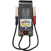 kaiheng Battery Tester 100A Battery Load Tester, Car Battery Load Tester 6V 12V with Voltmeter and Alligator Clips