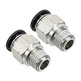 PATIKIL 10mm x 1/4"NPT Male Thread Push to Connect