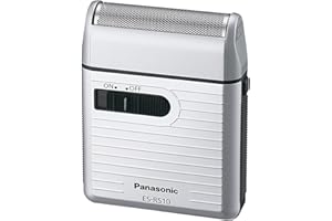 Panasonic Men's Shaver for Traveler ES-RS10-S Silver | DC3V (2 x AA Alkaline) (Japan Model)