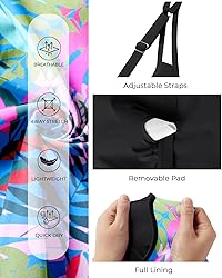 Womens Flowy Tankini Tops Only - Modest Bathing