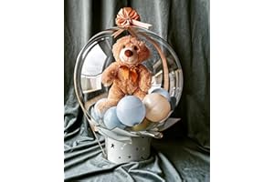 Big Clear Balloons for Stuffing- 15Pack 26inch Wide Mouth Bobo Balloons for Stuffing, Bulk Transparent Balloons Decor For Val