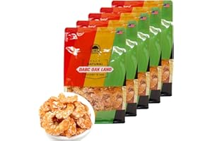 DABC OAK LAND 5LB Dried Shrimp Florida Sun Died Shrimp, USA Dried Seafood Fresh-Caught & Dehydrated for Snacks, Seafood Salad, Pad Thai or Soup 佛羅里達 幹蝦仁 蝦幹, 美国虾干Medium Large 5x 16OZ/Bags