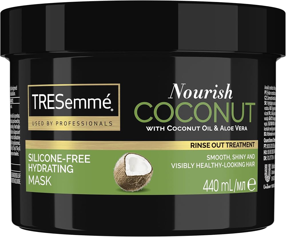 TRESemmé Nourish Coconut Hydrating Hair Mask 440ml with Coconut Oil & Aloe Vera