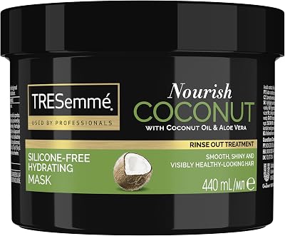 TRESemmé Nourish Coconut Hydrating Hair Mask 440ml with Coconut Oil & Aloe Vera