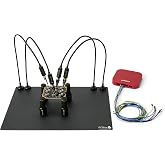 PCBite kit with 4x SP10 probes and test wires PCBite Probe Kit | Third Hand Tool | Rework Station | Helping Hands Soldering | Circuit Board Soldering Kit