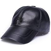 Leather Trucker Golf Hat Baseball Cap Snapback Hat Dad Adjustable Classic Referee Men Women Unisex All Seasons