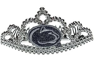 Divine Creations NCAA Penn State Nittany Lions Girls Tiara3-Psutiara3-PSU, Navy, One Size