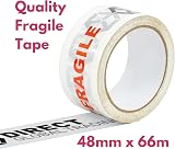 Direct Global Trading 15 x 47L Cardboard Boxes 52x30x30cm with Fragile Tape view 6