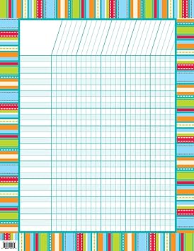 Creative Teaching Press Stripes and Stitches Incentive Chart (1418)