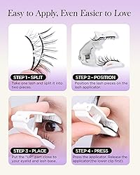 BEYELIAN Soft Magnetic Eyelashes, Reusable Magnetic