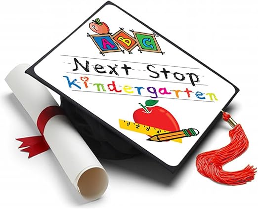 Amazon Com Tassel Toppers Next Stop Kindergaten Grad Cap